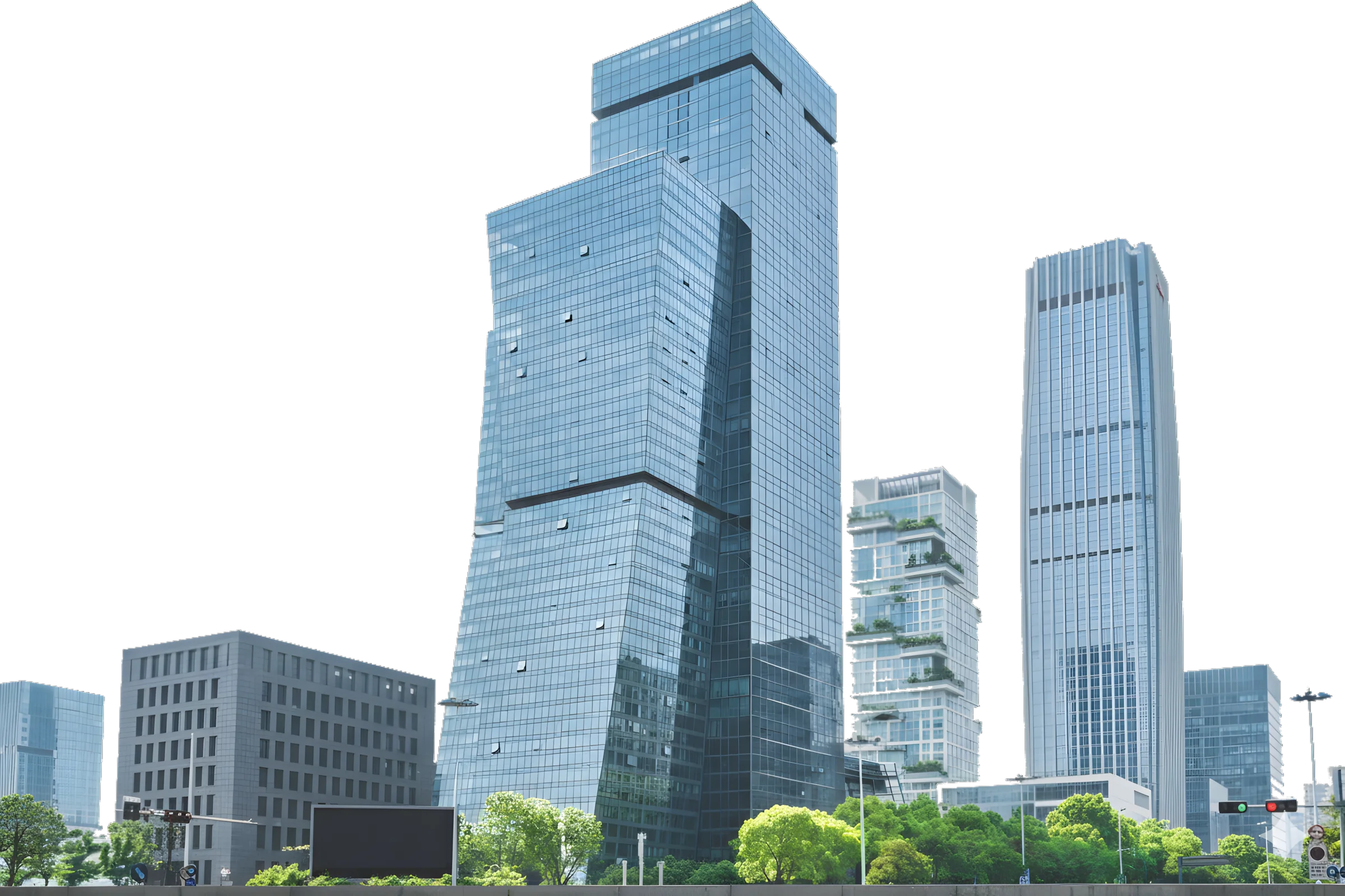 Modern skyscraper